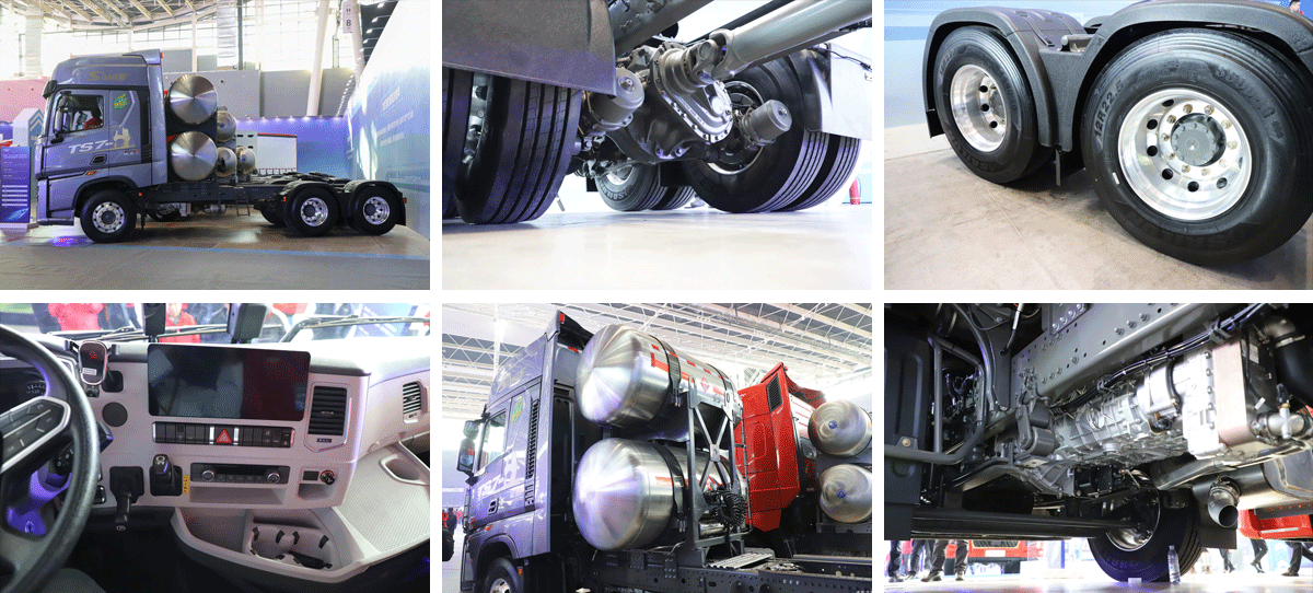 Sinotruk HOWO TS7 Heavy-Duty Truck 6X4 